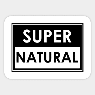 Super Natural Sticker